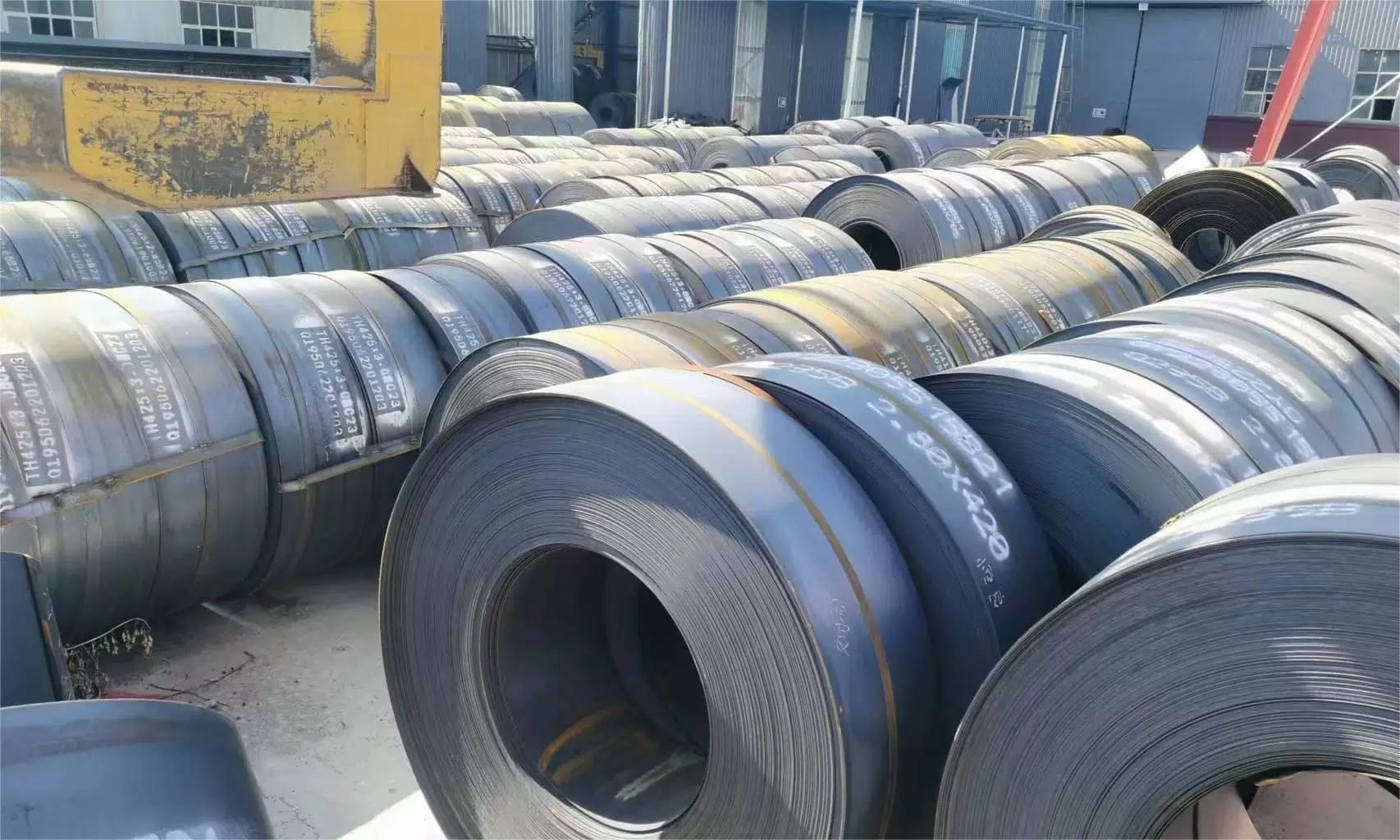 原材料护栏带钢卷本色